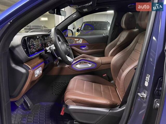 Синий Мерседес ГЛС-Класс, объемом двигателя 2.99 л и пробегом 50 тыс. км за 127500 $, фото 52 на Automoto.ua