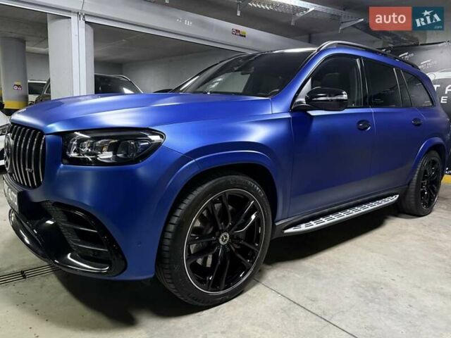 Синий Мерседес ГЛС-Класс, объемом двигателя 2.99 л и пробегом 50 тыс. км за 127500 $, фото 19 на Automoto.ua