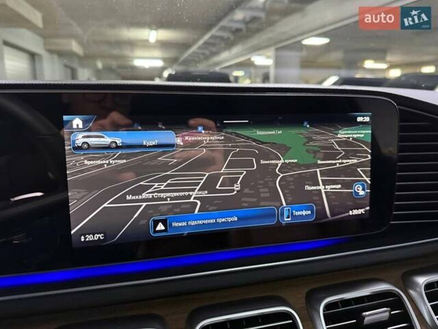 Синий Мерседес ГЛС-Класс, объемом двигателя 2.99 л и пробегом 50 тыс. км за 127500 $, фото 91 на Automoto.ua