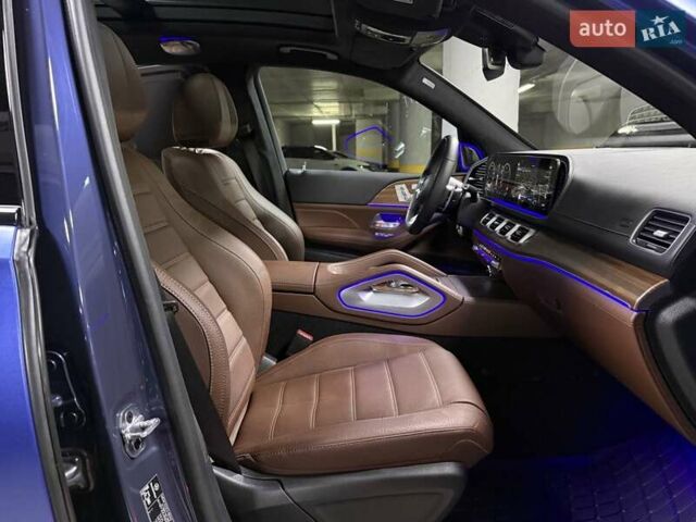 Синий Мерседес ГЛС-Класс, объемом двигателя 2.99 л и пробегом 50 тыс. км за 127500 $, фото 105 на Automoto.ua