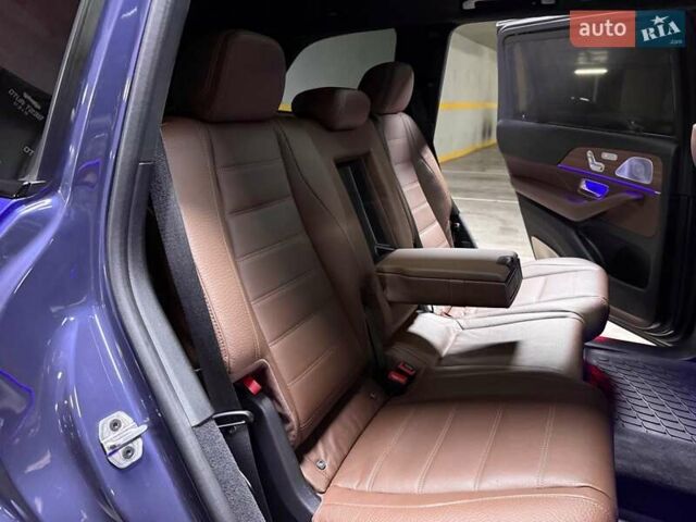 Синий Мерседес ГЛС-Класс, объемом двигателя 2.99 л и пробегом 50 тыс. км за 127500 $, фото 78 на Automoto.ua