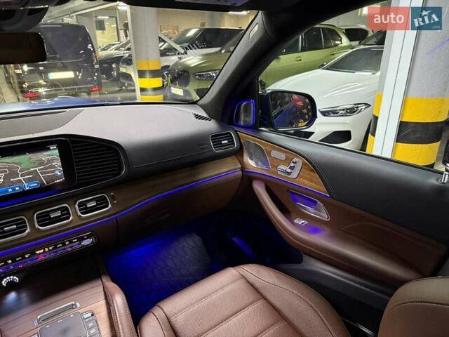 Синий Мерседес ГЛС-Класс, объемом двигателя 2.99 л и пробегом 50 тыс. км за 127500 $, фото 85 на Automoto.ua