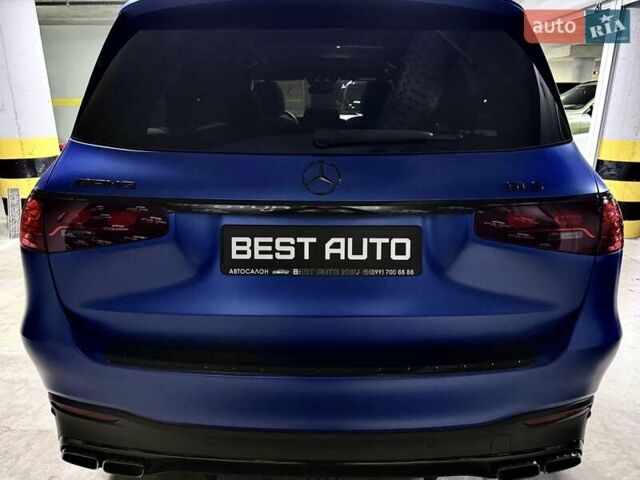 Синий Мерседес ГЛС-Класс, объемом двигателя 2.99 л и пробегом 50 тыс. км за 127500 $, фото 12 на Automoto.ua