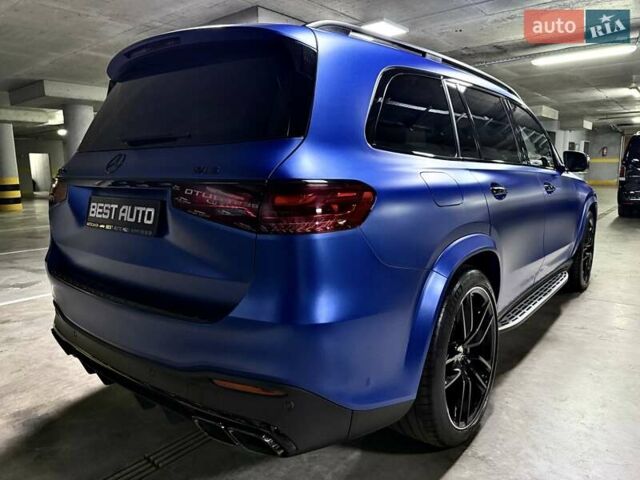 Синий Мерседес ГЛС-Класс, объемом двигателя 2.99 л и пробегом 50 тыс. км за 127500 $, фото 10 на Automoto.ua