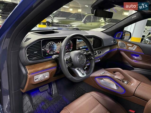Синий Мерседес ГЛС-Класс, объемом двигателя 2.99 л и пробегом 50 тыс. км за 127500 $, фото 50 на Automoto.ua