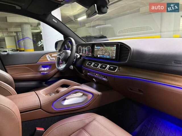 Синий Мерседес ГЛС-Класс, объемом двигателя 2.99 л и пробегом 50 тыс. км за 127500 $, фото 103 на Automoto.ua