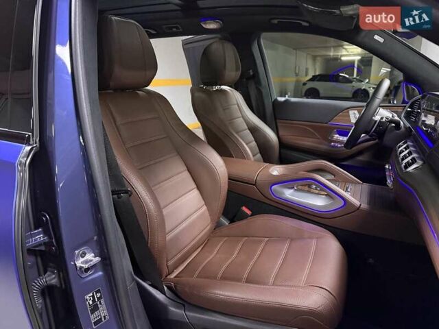 Синий Мерседес ГЛС-Класс, объемом двигателя 2.99 л и пробегом 50 тыс. км за 127500 $, фото 106 на Automoto.ua