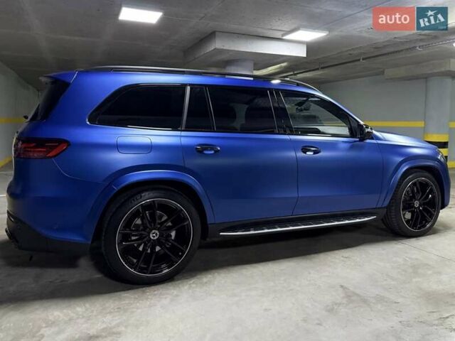 Синий Мерседес ГЛС-Класс, объемом двигателя 2.99 л и пробегом 50 тыс. км за 127500 $, фото 8 на Automoto.ua