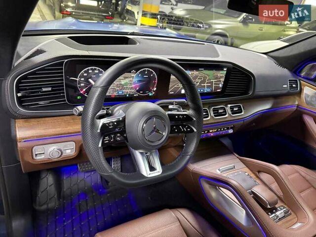 Синий Мерседес ГЛС-Класс, объемом двигателя 2.99 л и пробегом 50 тыс. км за 127500 $, фото 49 на Automoto.ua