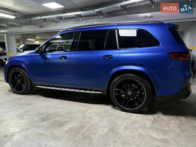 Синий Мерседес ГЛС-Класс, объемом двигателя 2.99 л и пробегом 50 тыс. км за 127500 $, фото 16 на Automoto.ua