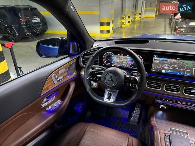 Синий Мерседес ГЛС-Класс, объемом двигателя 2.99 л и пробегом 50 тыс. км за 127500 $, фото 84 на Automoto.ua