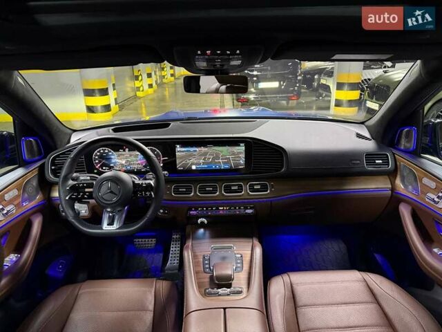 Синий Мерседес ГЛС-Класс, объемом двигателя 2.99 л и пробегом 50 тыс. км за 127500 $, фото 62 на Automoto.ua