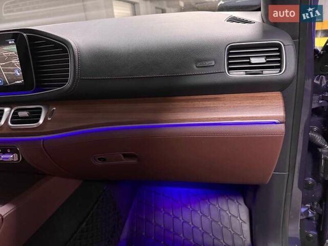 Синий Мерседес ГЛС-Класс, объемом двигателя 2.99 л и пробегом 50 тыс. км за 127500 $, фото 112 на Automoto.ua