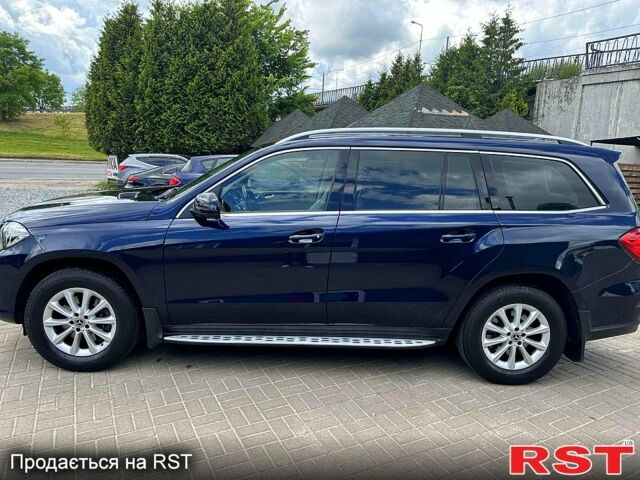 Синій Мерседес ГЛС, об'ємом двигуна 3 л та пробігом 67 тис. км за 43800 $, фото 1 на Automoto.ua