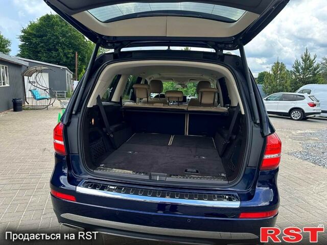 Синій Мерседес ГЛС, об'ємом двигуна 3 л та пробігом 67 тис. км за 43800 $, фото 7 на Automoto.ua