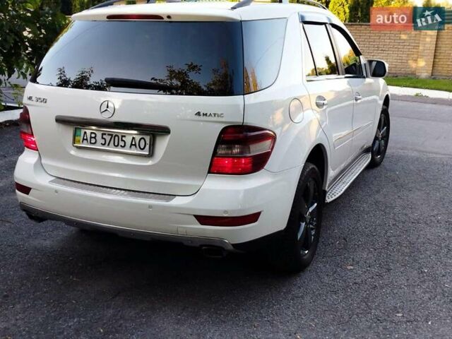 Мерседес М-Класс 2008 в Виннице на Automoto.ua Белый Мерседес М-Класс, объемом двигателя 3.5 л и пробегом 200 тыс. км за 13500 $, фото 5 на Automoto.ua