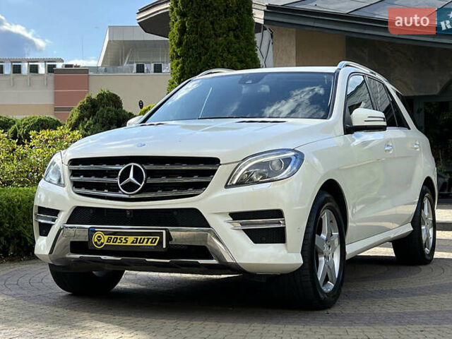 Белый Мерседес М-Класс, объемом двигателя 2.99 л и пробегом 139 тыс. км за 23300 $, фото 2 на Automoto.ua