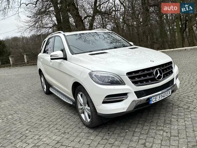 Белый Мерседес М-Класс, объемом двигателя 2.99 л и пробегом 131 тыс. км за 22700 $, фото 1 на Automoto.ua