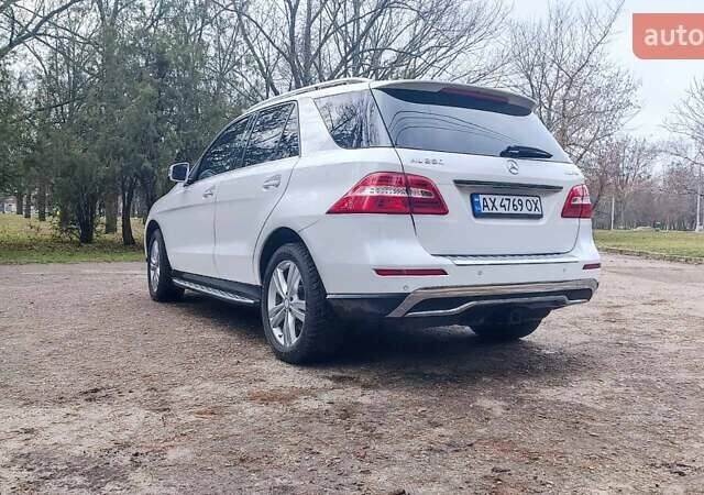 Белый Мерседес М-Класс, объемом двигателя 3 л и пробегом 228 тыс. км за 23000 $, фото 12 на Automoto.ua