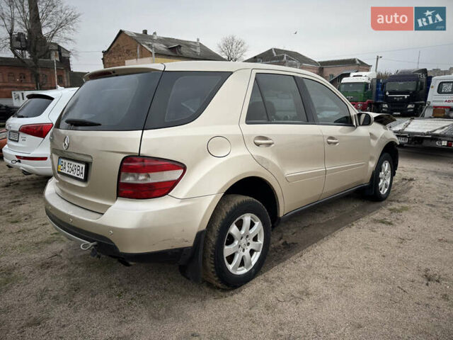 Бежевый Мерседес М-Класс, объемом двигателя 3 л и пробегом 289 тыс. км за 5300 $, фото 6 на Automoto.ua