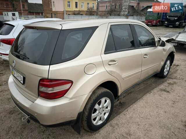 Бежевый Мерседес М-Класс, объемом двигателя 3 л и пробегом 289 тыс. км за 5300 $, фото 17 на Automoto.ua