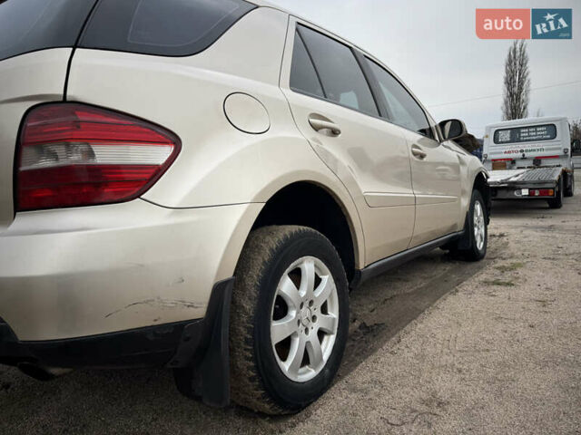 Бежевый Мерседес М-Класс, объемом двигателя 3 л и пробегом 289 тыс. км за 5300 $, фото 18 на Automoto.ua