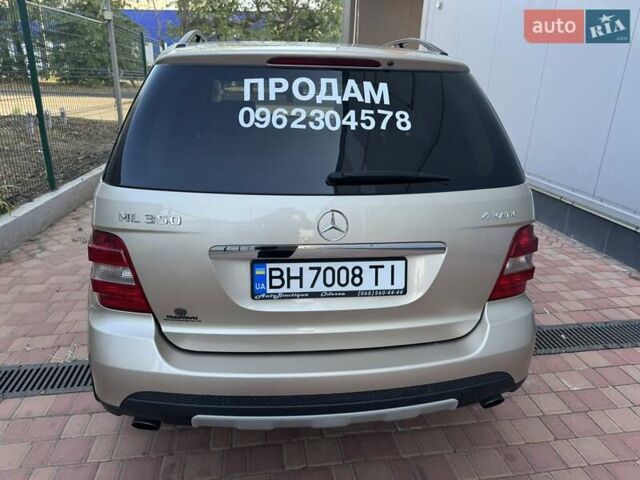 Бежевий Мерседес М-Клас, об'ємом двигуна 3.5 л та пробігом 160 тис. км за 10900 $, фото 6 на Automoto.ua