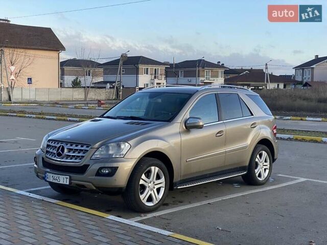 Бежевий Мерседес М-Клас, об'ємом двигуна 3.5 л та пробігом 178 тис. км за 13500 $, фото 5 на Automoto.ua