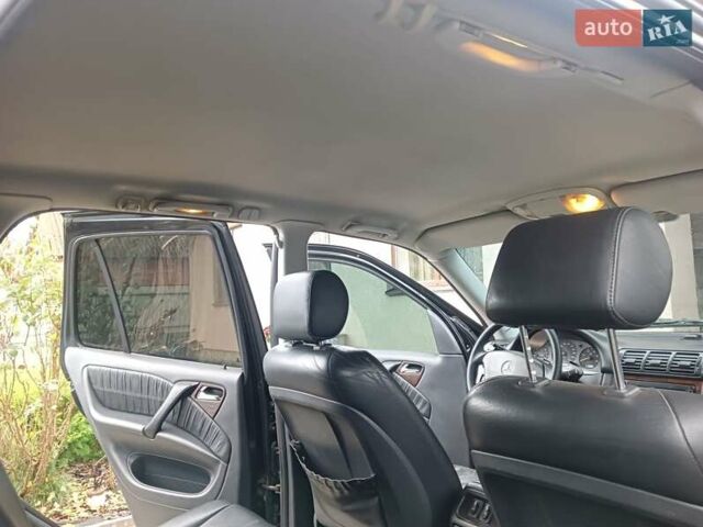 Чорний Мерседес М-Клас, об'ємом двигуна 2.69 л та пробігом 379 тис. км за 6800 $, фото 13 на Automoto.ua