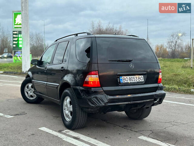 Черный Мерседес М-Класс, объемом двигателя 2.7 л и пробегом 370 тыс. км за 6300 $, фото 20 на Automoto.ua