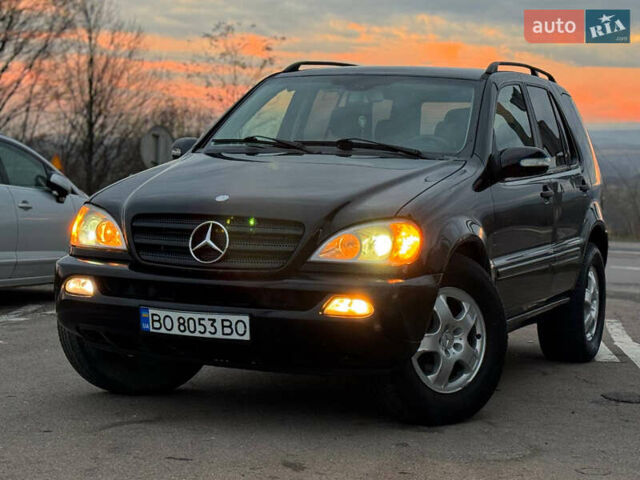 Черный Мерседес М-Класс, объемом двигателя 2.7 л и пробегом 370 тыс. км за 6300 $, фото 4 на Automoto.ua