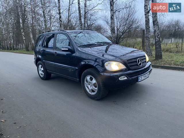 Черный Мерседес М-Класс, объемом двигателя 2.69 л и пробегом 268 тыс. км за 4800 $, фото 5 на Automoto.ua