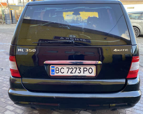 Мерседес М-Класс 2003 в Бориславе на Automoto.ua Черный Мерседес М-Класс, объемом двигателя 3.7 л и пробегом 270 тыс. км за 6500 $, фото 4 на Automoto.ua