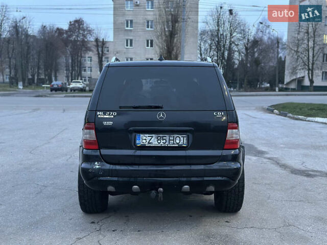 Черный Мерседес М-Класс, объемом двигателя 2.7 л и пробегом 400 тыс. км за 3800 $, фото 2 на Automoto.ua