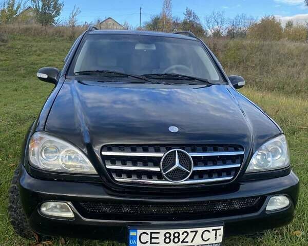 Черный Мерседес М-Класс, объемом двигателя 2.69 л и пробегом 345 тыс. км за 8200 $, фото 3 на Automoto.ua