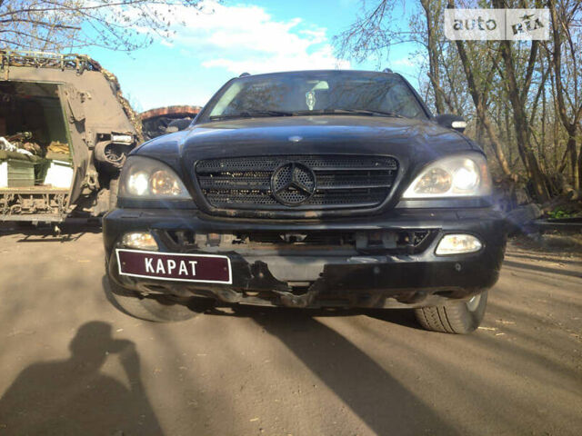 Черный Мерседес М-Класс, объемом двигателя 2.7 л и пробегом 340 тыс. км за 4500 $, фото 9 на Automoto.ua