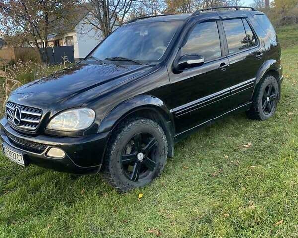 Черный Мерседес М-Класс, объемом двигателя 2.69 л и пробегом 345 тыс. км за 8200 $, фото 10 на Automoto.ua