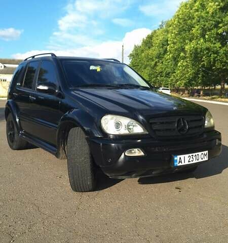 Черный Мерседес М-Класс, объемом двигателя 3.7 л и пробегом 322 тыс. км за 6000 $, фото 7 на Automoto.ua