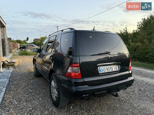 Черный Мерседес М-Класс, объемом двигателя 2.69 л и пробегом 370 тыс. км за 7500 $, фото 2 на Automoto.ua