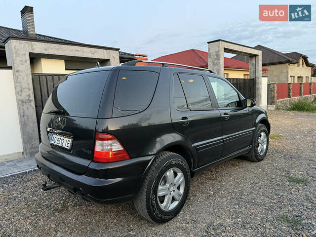 Черный Мерседес М-Класс, объемом двигателя 2.69 л и пробегом 370 тыс. км за 7500 $, фото 3 на Automoto.ua