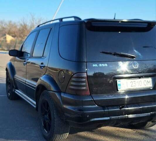 Чорний Мерседес М-Клас, об'ємом двигуна 3.7 л та пробігом 317 тис. км за 6950 $, фото 5 на Automoto.ua