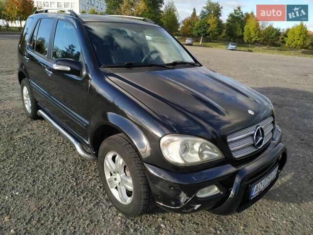 Чорний Мерседес М-Клас, об'ємом двигуна 4 л та пробігом 304 тис. км за 6900 $, фото 11 на Automoto.ua