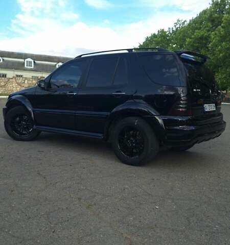 Черный Мерседес М-Класс, объемом двигателя 3.7 л и пробегом 322 тыс. км за 6000 $, фото 4 на Automoto.ua