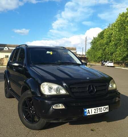 Черный Мерседес М-Класс, объемом двигателя 3.7 л и пробегом 322 тыс. км за 6000 $, фото 6 на Automoto.ua