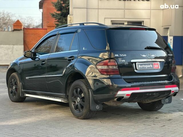 Черный Мерседес М-Класс, объемом двигателя 3.5 л и пробегом 214 тыс. км за 10940 $, фото 5 на Automoto.ua