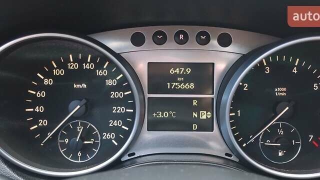Черный Мерседес М-Класс, объемом двигателя 3.5 л и пробегом 176 тыс. км за 9000 $, фото 32 на Automoto.ua