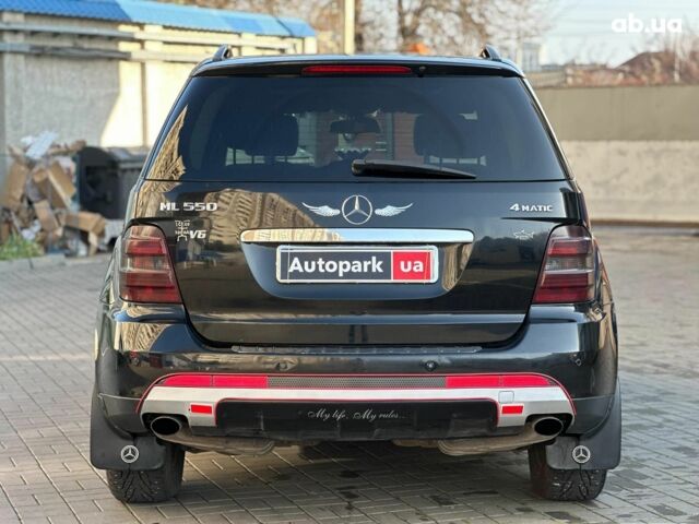 Черный Мерседес М-Класс, объемом двигателя 3.5 л и пробегом 214 тыс. км за 10940 $, фото 4 на Automoto.ua