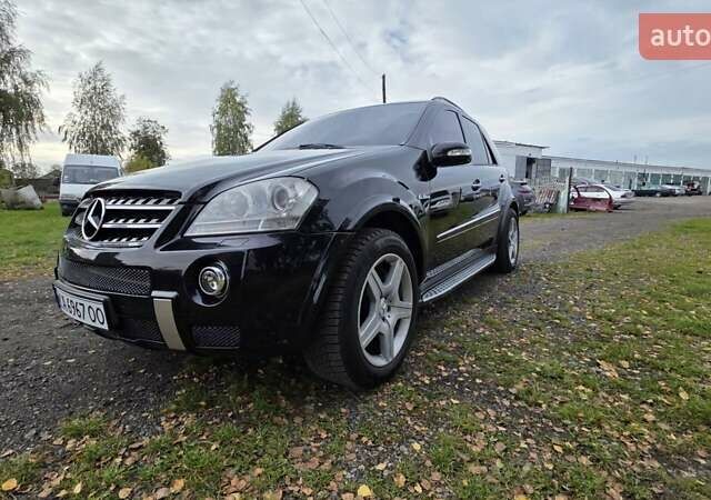 Чорний Мерседес М-Клас, об'ємом двигуна 6.2 л та пробігом 286 тис. км за 10599 $, фото 18 на Automoto.ua