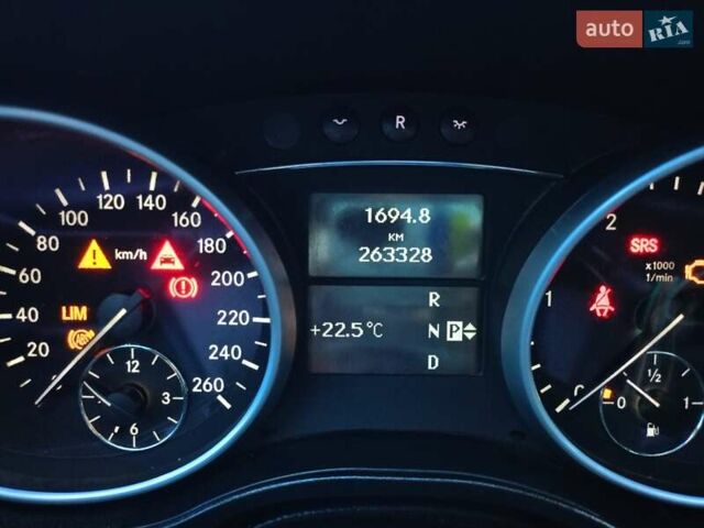Черный Мерседес М-Класс, объемом двигателя 2.99 л и пробегом 263 тыс. км за 12500 $, фото 7 на Automoto.ua