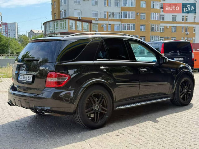 Чорний Мерседес М-Клас, об'ємом двигуна 6.3 л та пробігом 220 тис. км за 12500 $, фото 4 на Automoto.ua